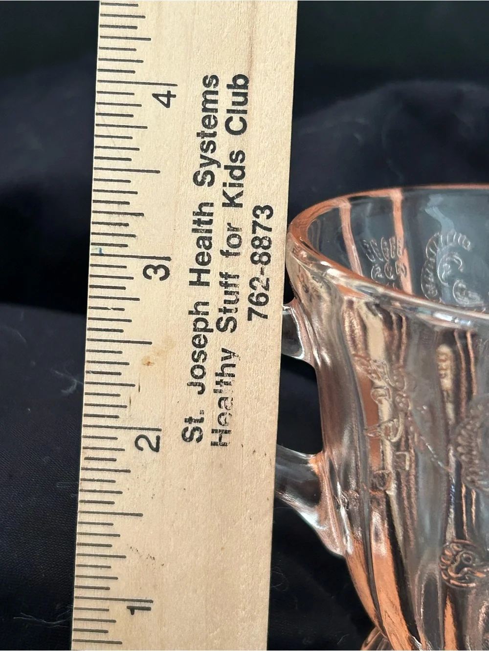 Madrid Pink Federal Glass Footed Creamer/Sauce 1930’s Depression Glass